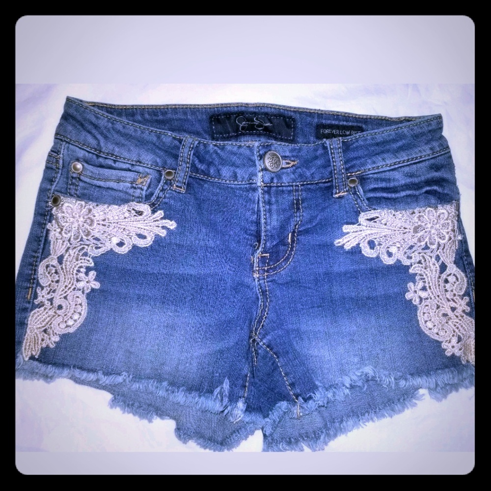 jessica simpson short shorts size 25